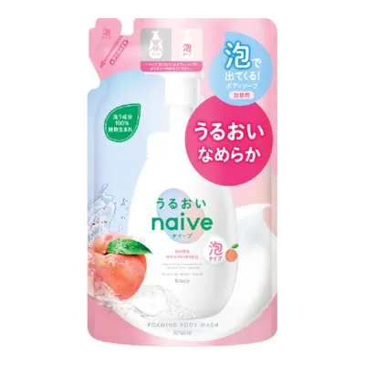 【送料込・まとめ買い×6点セット】クラシエ ナイーブ 泡で出てくるボディソープ うるおいタイプ 詰替用 480ml 泡タイプ