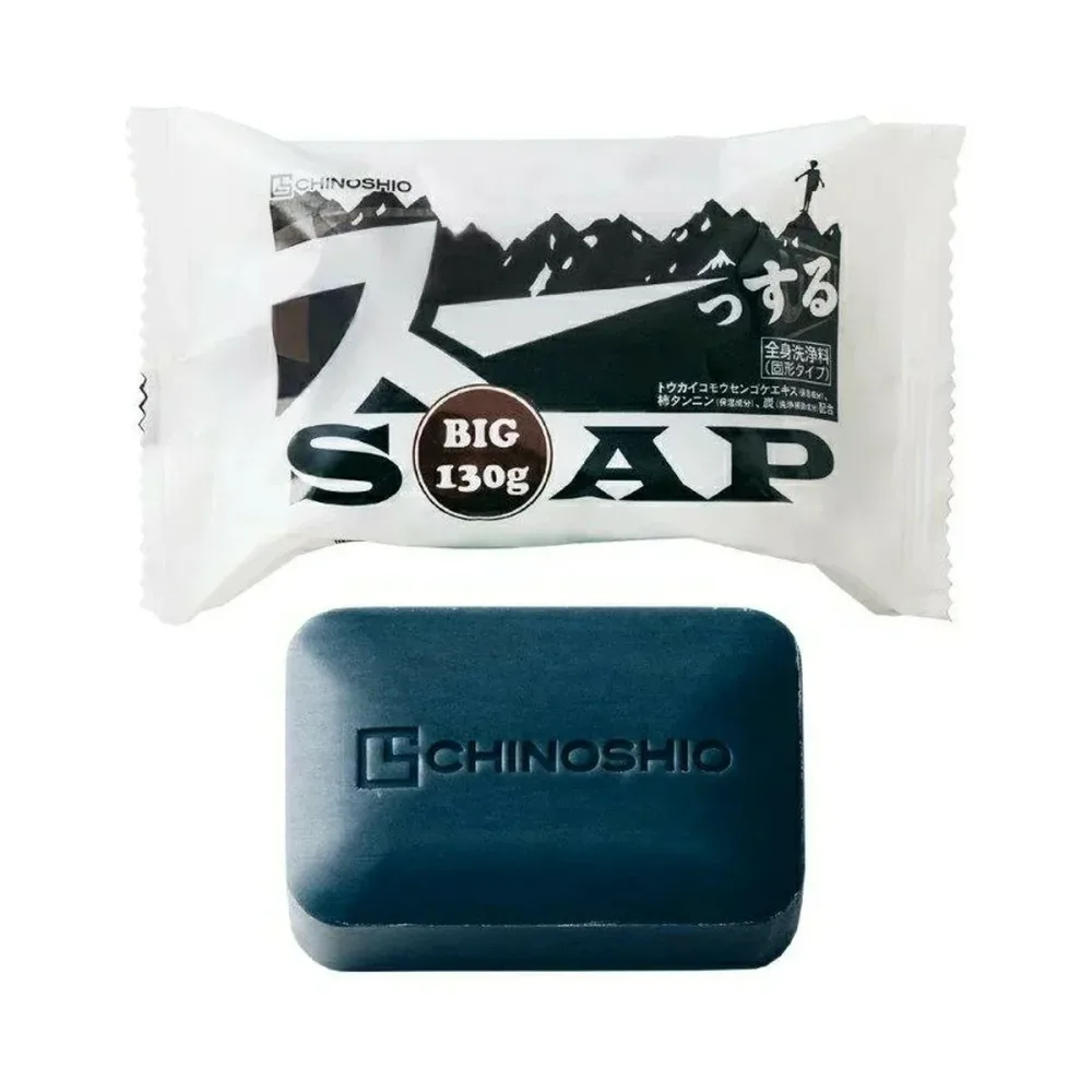 【送料込・まとめ買い×3個セット】地の塩社 スーっするせっけん 130g 全身洗浄料 固形タイプ