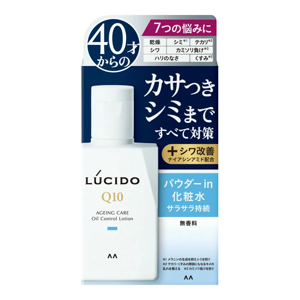 【送料込・まとめ買い×10個セット】マンダム ルシード 薬用 トータルケア オイルコントロール化粧水 無香料 男性用 100ml