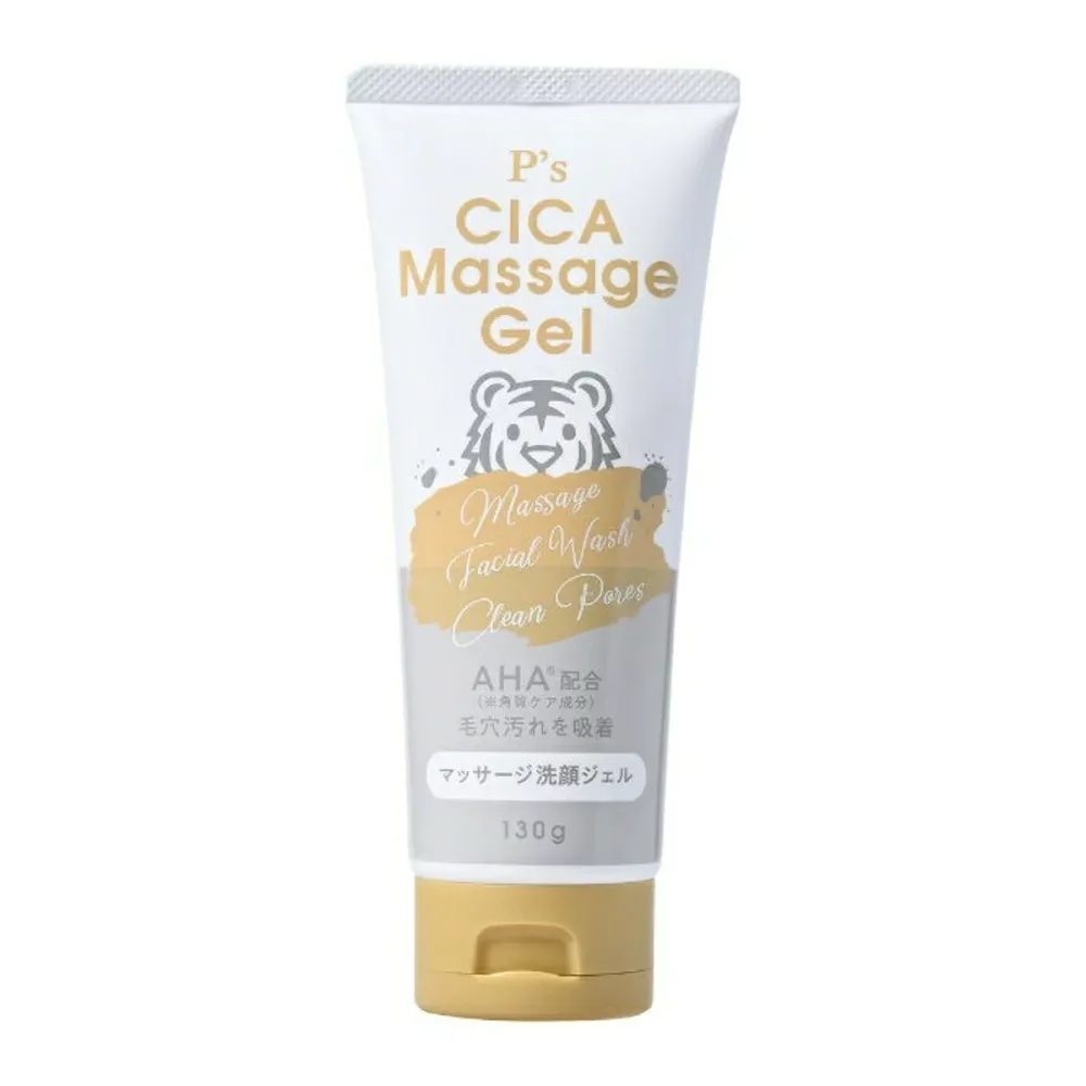 【送料込・まとめ買い×5個セット】コスメステーション P’s CICA マッサージ洗顔ジェル 130g