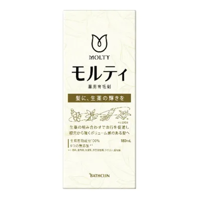 バスクリン モルティ 薬用 育毛剤 180ml 医薬部外品