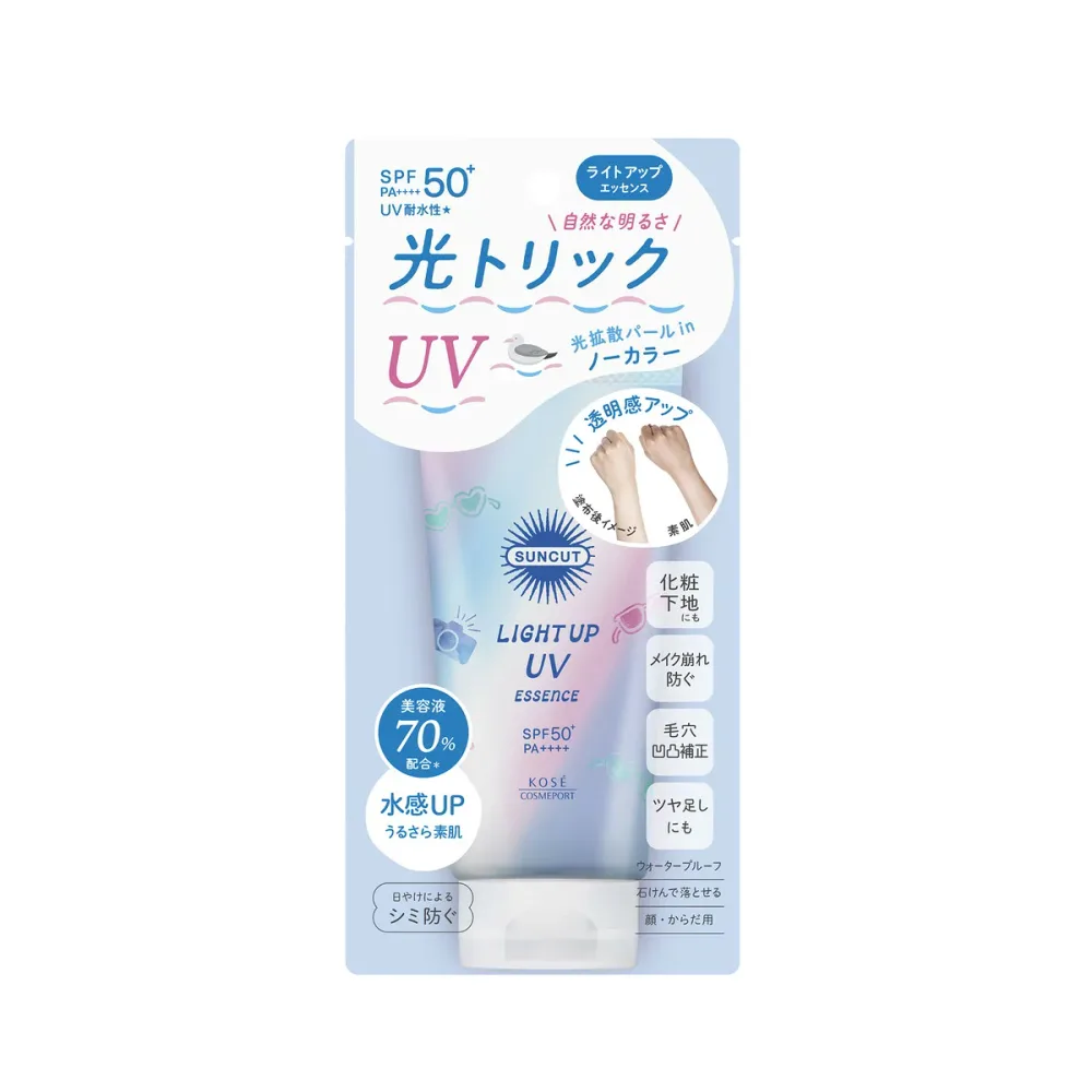 【送料込】 コーセーコスメポート サンカットR ライトアップUV エッセンス 80g 1個 日焼け止め