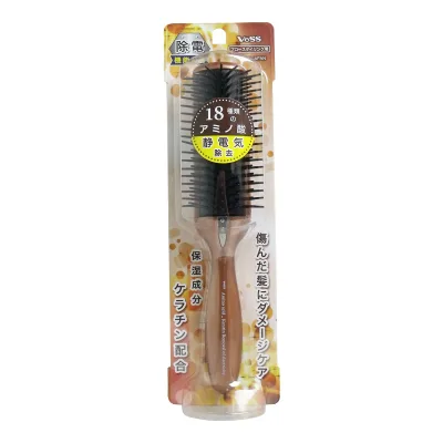 【送料込・まとめ買い×5個セット】ベス工業 ベス AKJ-1000 アミノ酸ケラチン配合 除電ブロー ブラシ 大