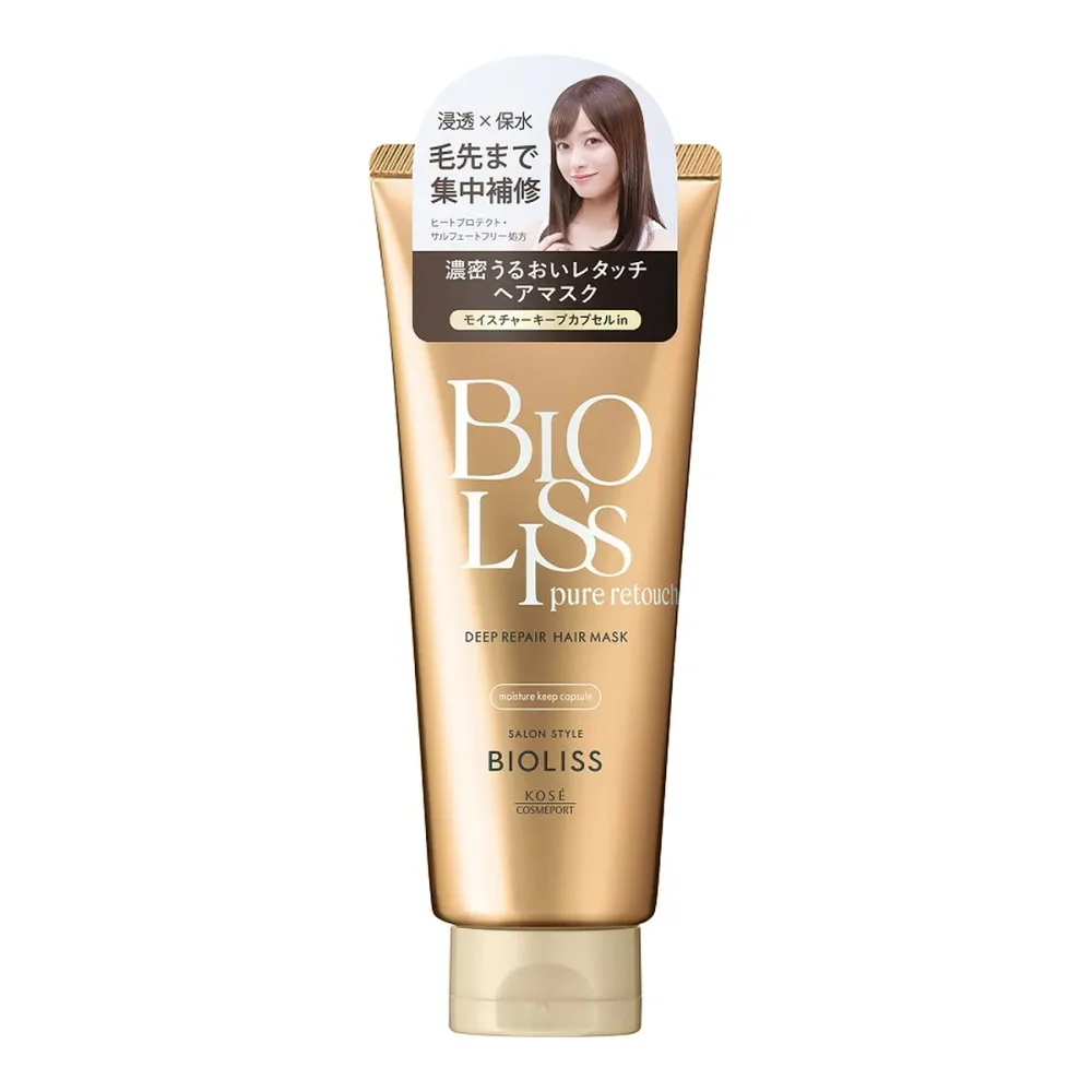 【1点限り!令和お試し価格】コーセーコスメポート SALON STYLE BIOLISS ビオリス ピュアレタッチ ディープリペア ヘアマスク 200g