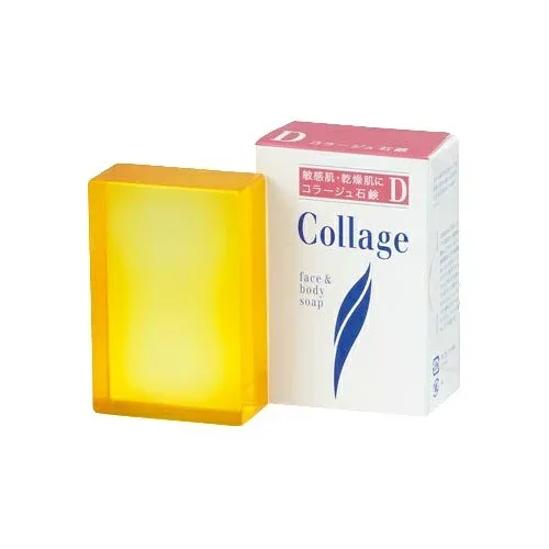 持田ヘルスケア コラージュD乾性肌用 石鹸 100g 低刺激性 無香料(4987767625201)※パッケージ変更の場合あり