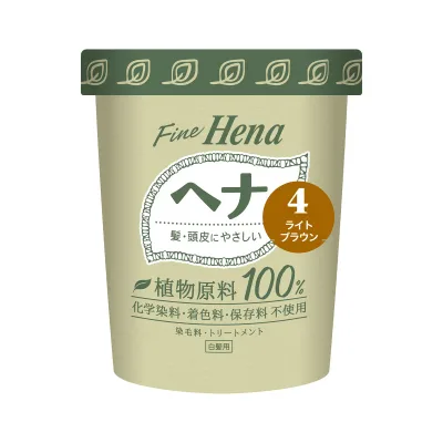 【送料込・まとめ買い×5個セット】三宝 テンスター ファインヘナ2P ライトブラウン 40g×2 白髪用 染毛料