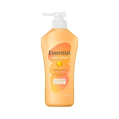 【送料込・まとめ買い×5個セット】花王 エッセンシャル しっとりまとまる コンディショナー 本体450mL