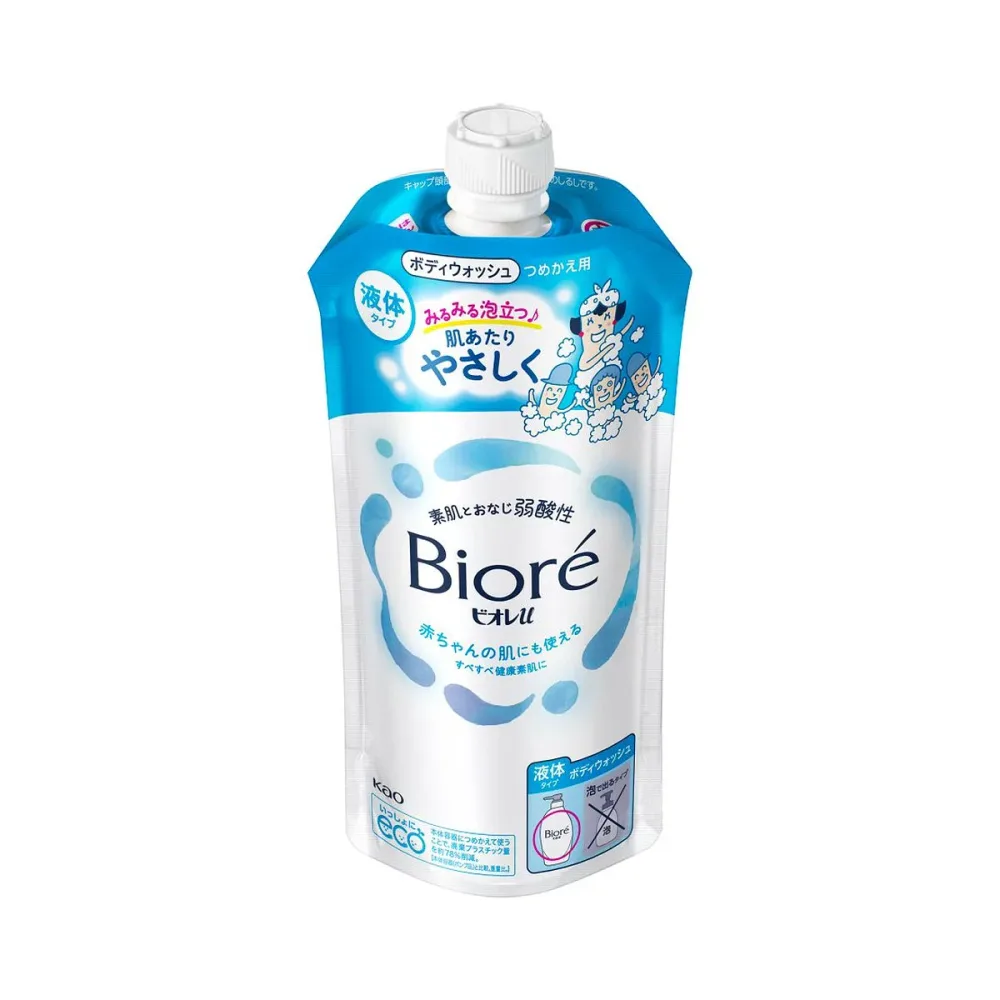【送料込・まとめ買い×24個セット】花王 ビオレu つめかえ用 320mL ボディウォッシュ 液体タイプ