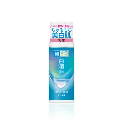 【×4個 配送おまかせ】ロート製薬 肌ラボ 白潤 薬用 美白 乳液 本体 140mL