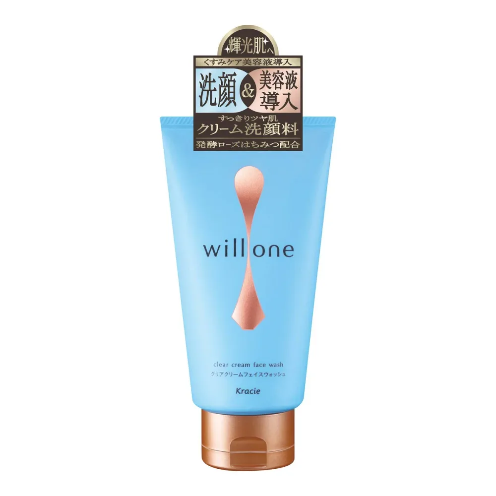 【送料込・まとめ買い×36個セット】クラシエ willone ウィルワン クリアクリーム フェイスウォッシュ 120g 洗顔 & 美容液導入 クリーム洗顔料