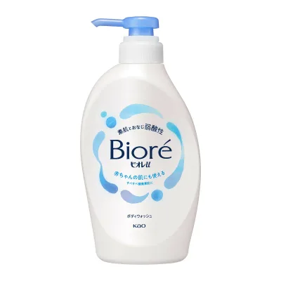 【送料込・まとめ買い×5個セット】花王 ビオレu ポンプ 本体 450mL ボディウォッシュ 液体タイプ