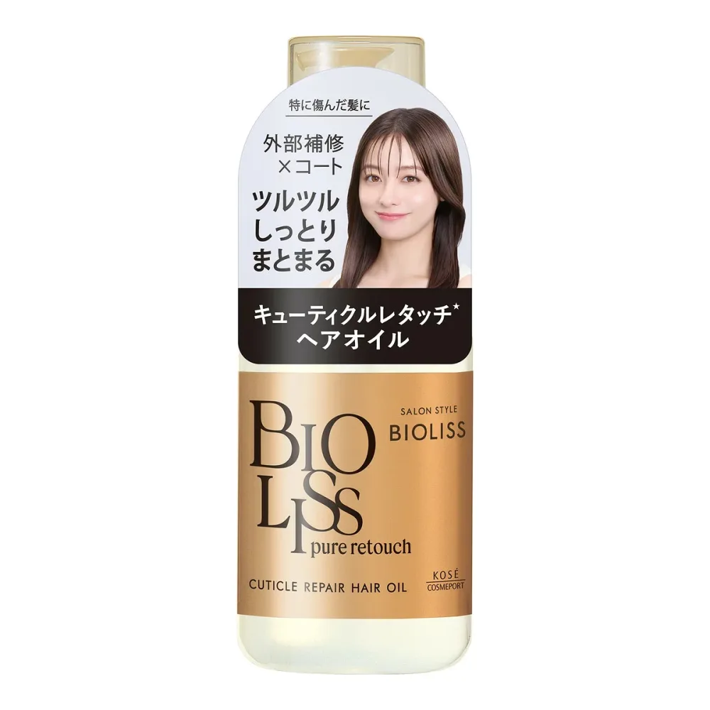 【×8個 配送おまかせ】コーセーコスメポート ビオリス ピュアレタッチ キューティクルリペア ヘアオイル 80mL
