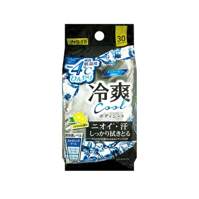 【まとめ買い×3点セット】Life-do.Plus ボディシート -4℃ 30枚