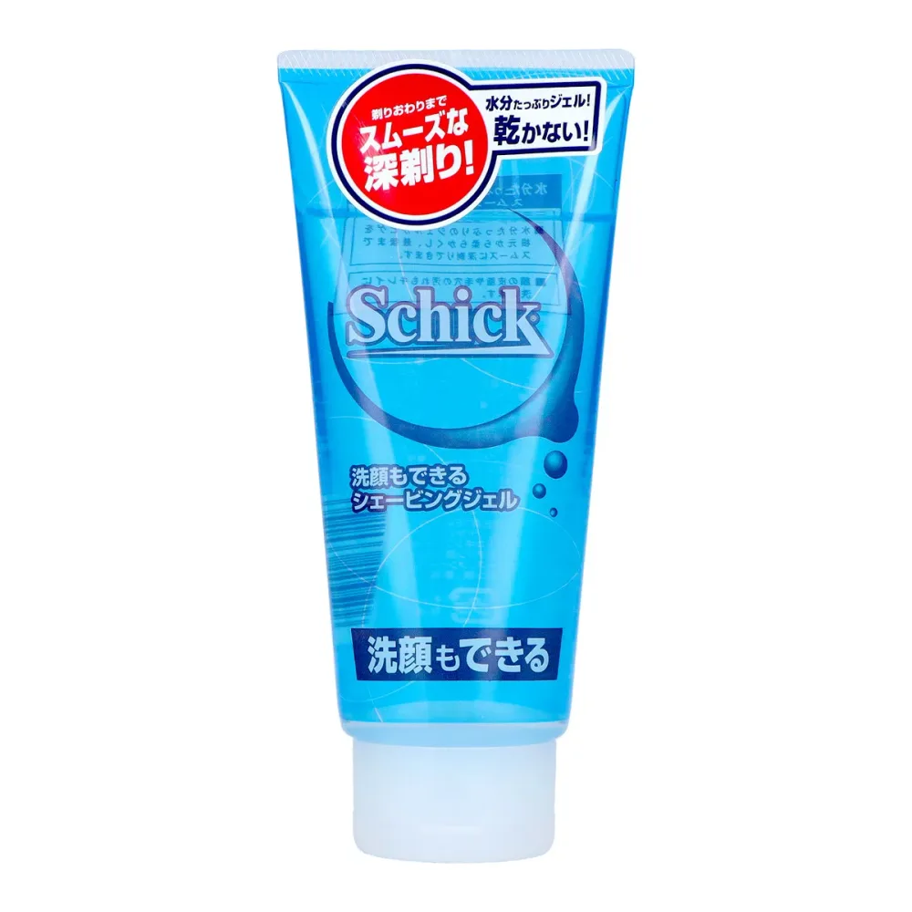 【まとめ買い×3点セット】シック・ジャパン シック 洗顔もできる シェービングジェル 180g