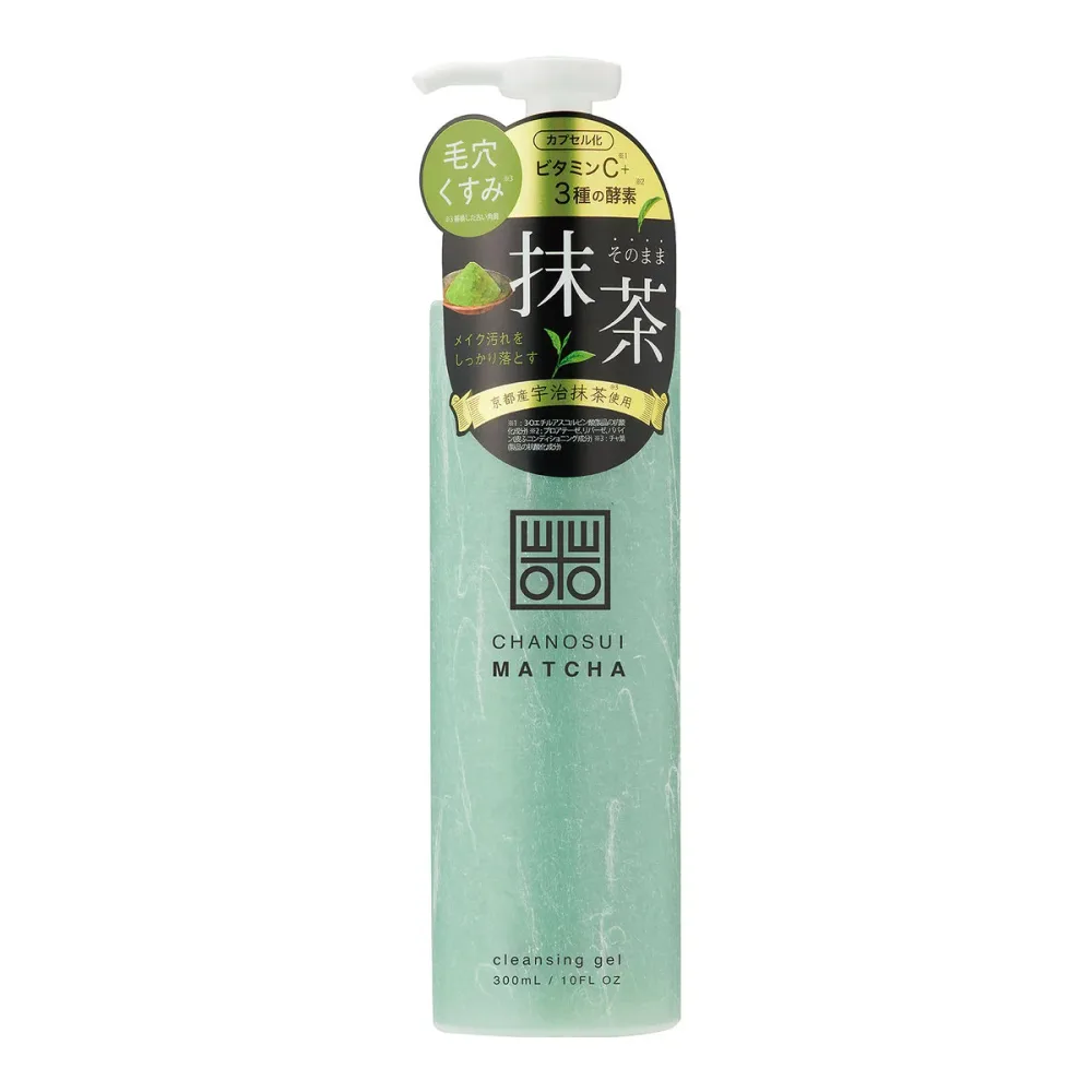 【まとめ買い×3点セット】コスメテックスローランド 茶の粋 抹茶 クレンジングジェル 300ml