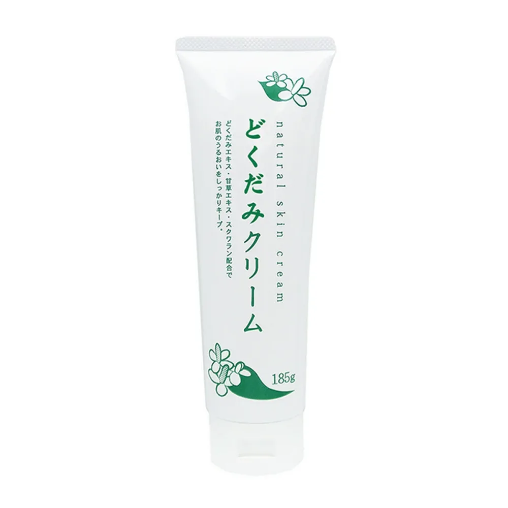 【まとめ買い×3点セット】地の塩社 どくだみ クリーム モイスチャー クリーム 185g