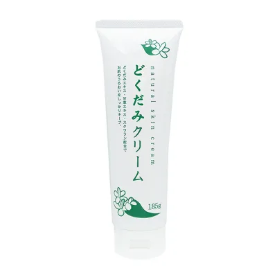【まとめ買い×3点セット】地の塩社 どくだみ クリーム モイスチャー クリーム 185g