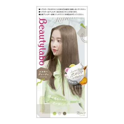 【まとめ買い×3点セット】ホーユー ビューティラボ ホイップヘアカラー シルキーグレージュ 125ml 泡タイプ