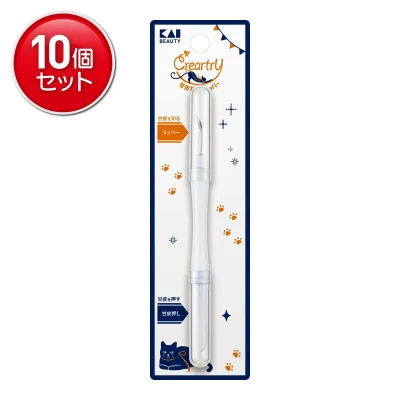 【最安挑戦!まとめ買い×10点セット】貝印 HC4010 クレアートリー 甘皮押し&リッパー
