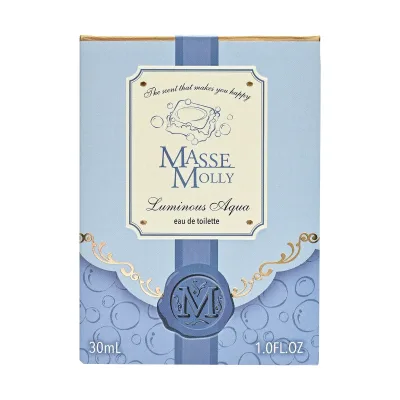 【×5個 配送おまかせ】コスメステーション MASSEMOLLY マッセモリー プチ ルミナスアクア 30mL オードトワレ 香水