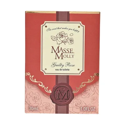 【×6個 配送おまかせ】コスメステーション MASSEMOLLY マッセモリー プチ ギルティローズ 30mL オードトワレ 香水