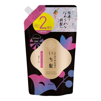 【送料込・まとめ買い×10個セット】いち髪 なめらかスムースケア コンディショナー 詰替用 2回分 640g