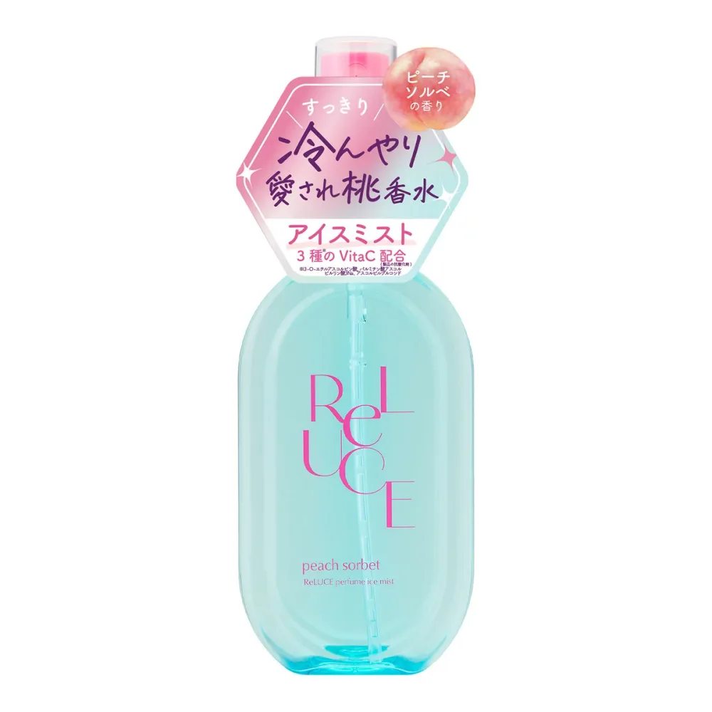 【×6個 配送おまかせ】コスメテックスローランド リルーチェ パフューム アイスミスト ピーチソルベ 80mL