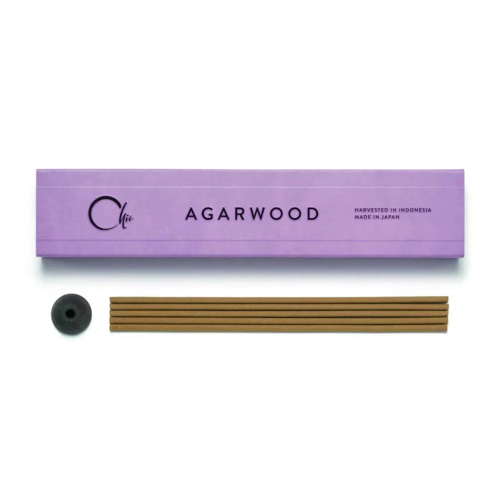 【×7個 送料込】日本香堂 CHIE AGARWOOD スティック 30本