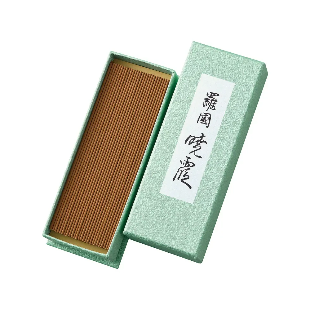 【送料込・まとめ買い×5個セット】羅国 暁霞 バラ詰 30g お線香 日本香堂