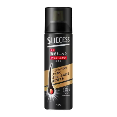 【1点限り!令和お試し価格】花王 サクセス 薬用育毛トニック ボリュームケア 無香料 180g