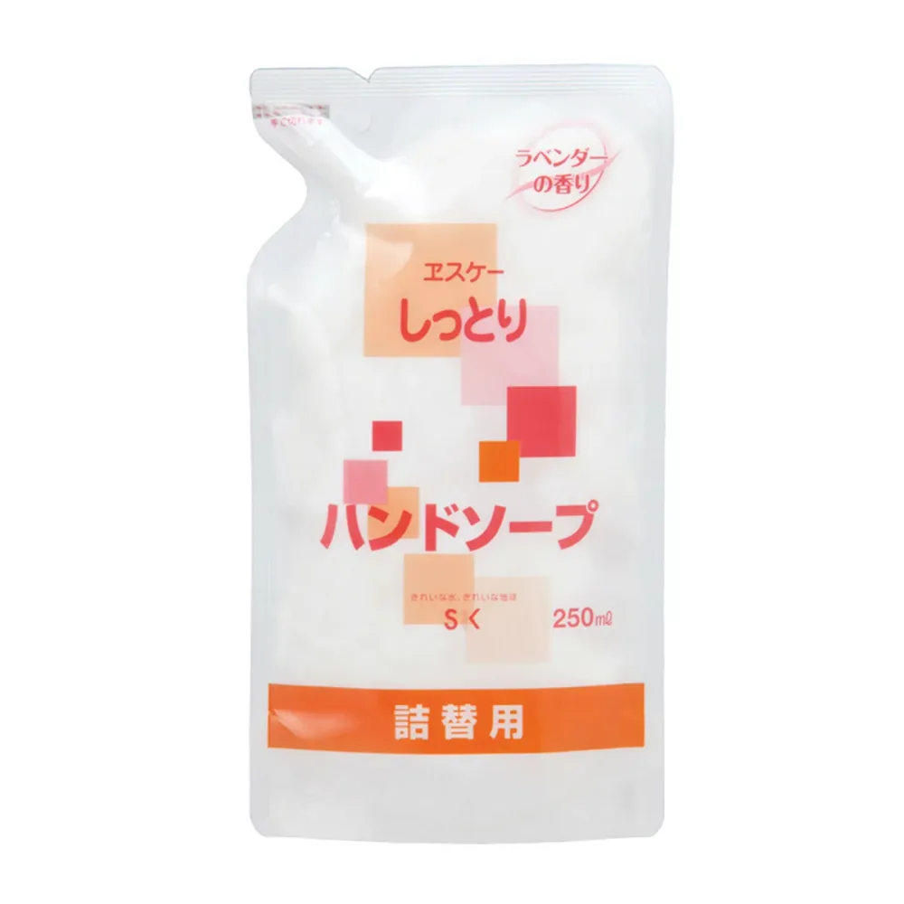 しっとり ハンドソープ 泡タイプ ラベンダーの香り 詰替用 250mL エスケー石鹸