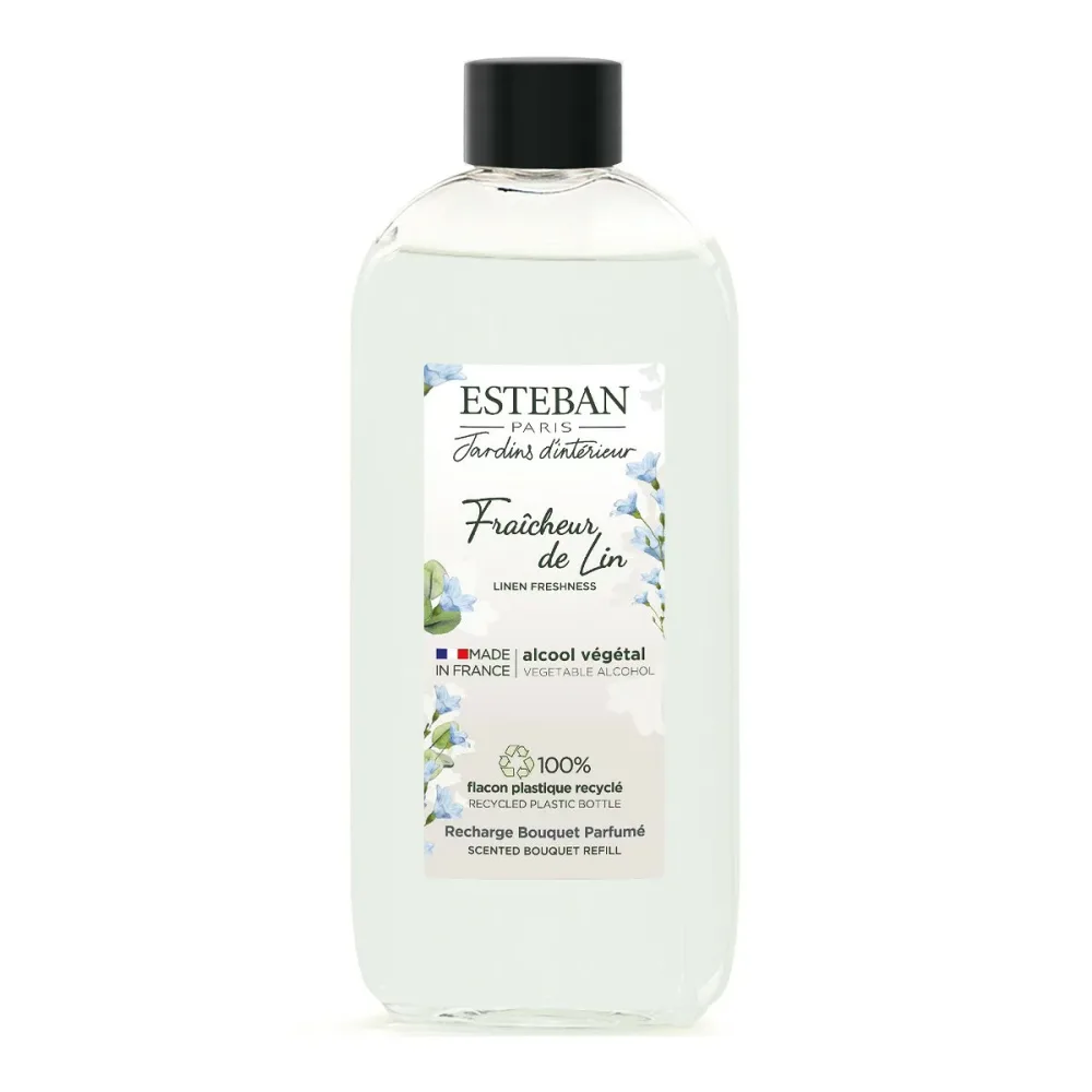【配送おまかせ】エステバン インテリアガーデンナチュール フレシュールリネン フレグランス リフィル 200mL 日本香堂 1個