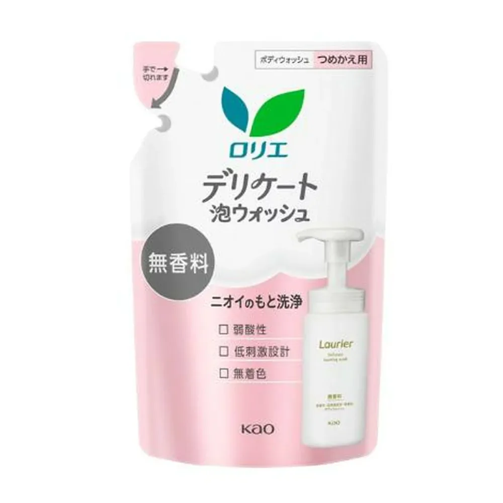【送料込・まとめ買い×5個セット】ロリエ デリケート 泡ウォッシュ つめかえ用 130ml ボディウォッシュ 花王