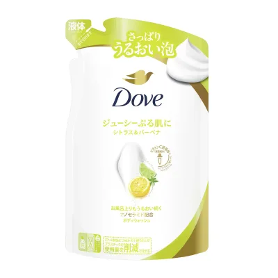 【1点限り!令和お試し価格】ダヴ ボディウォッシュ シトラス & バーベナ つめかえ用 300g ボディソープ ユニリーバ