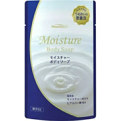 【送料込】熊野油脂 ファーマアクト モイスチャーボディソープ 400ml 1個