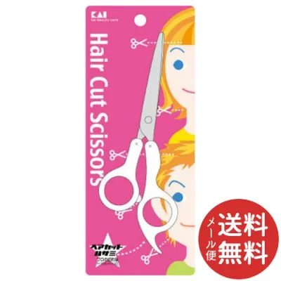 【メール便送料無料】貝印 KQサンパツ ヘアカットハサミ 1個