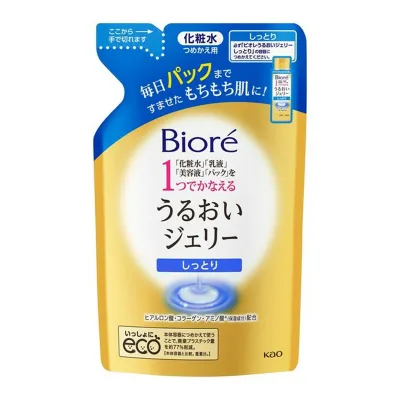 【送料込・まとめ買い×24個セット】花王 ビオレ うるおいジェリー しっとり つめかえ 160ml