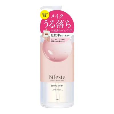 【送料込】マンダム ビフェスタ ミセラー クレンジングウォーター セラムモイスト 400ml 1個