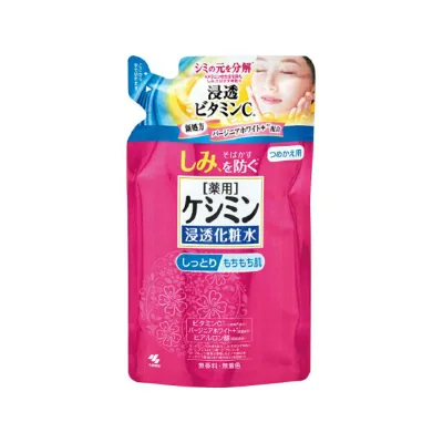 【送料込】小林製薬 ケシミン 浸透化粧水 しっとりもちもち つめかえ用 140ml 1個