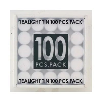 【送料込】カメヤマ ティーライト ティン 100個入 1個