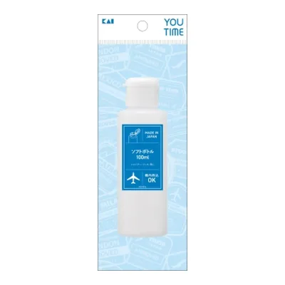 【送料込】貝印 KC1316 ソフトボトル 100ml 1個