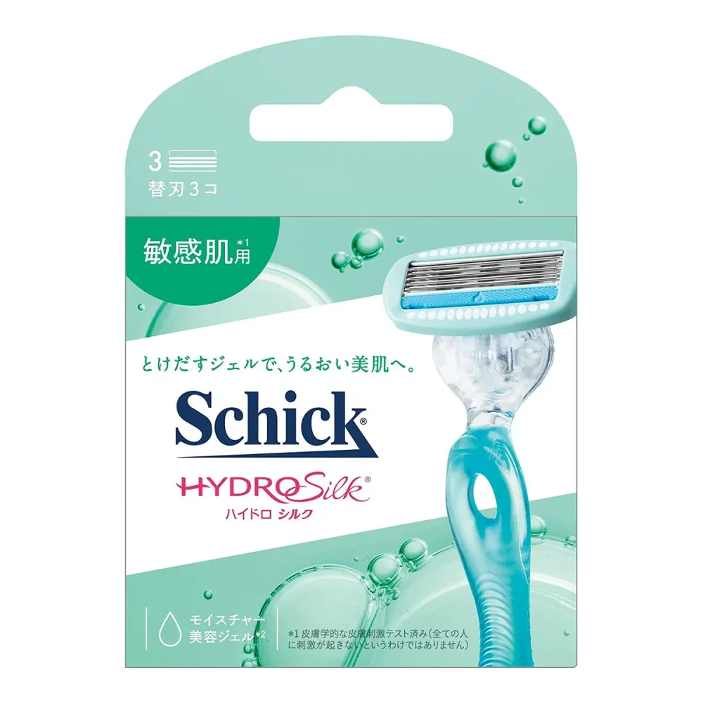 【送料込】Schick ハイドロシルク 敏感肌用 替刃 3コ入 1個