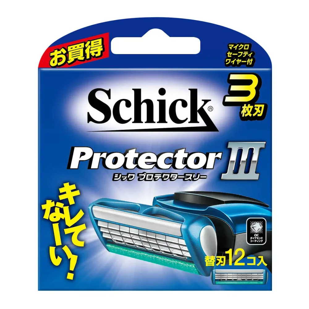 【送料込】シック プロテクタースリー 替刃 12コ入 1個
