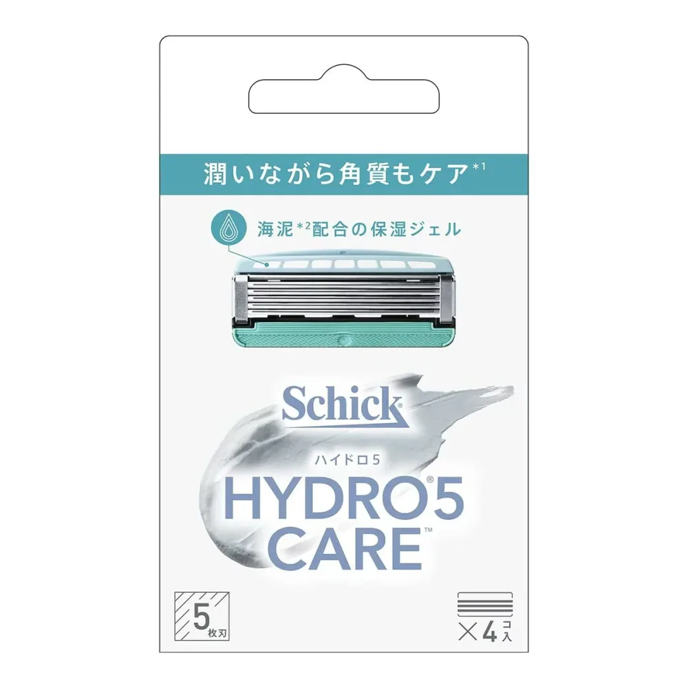 【送料込・まとめ買い×96個セット】シック・ジャパン Schick シック ハイドロ5ケア 替刃 4コ入