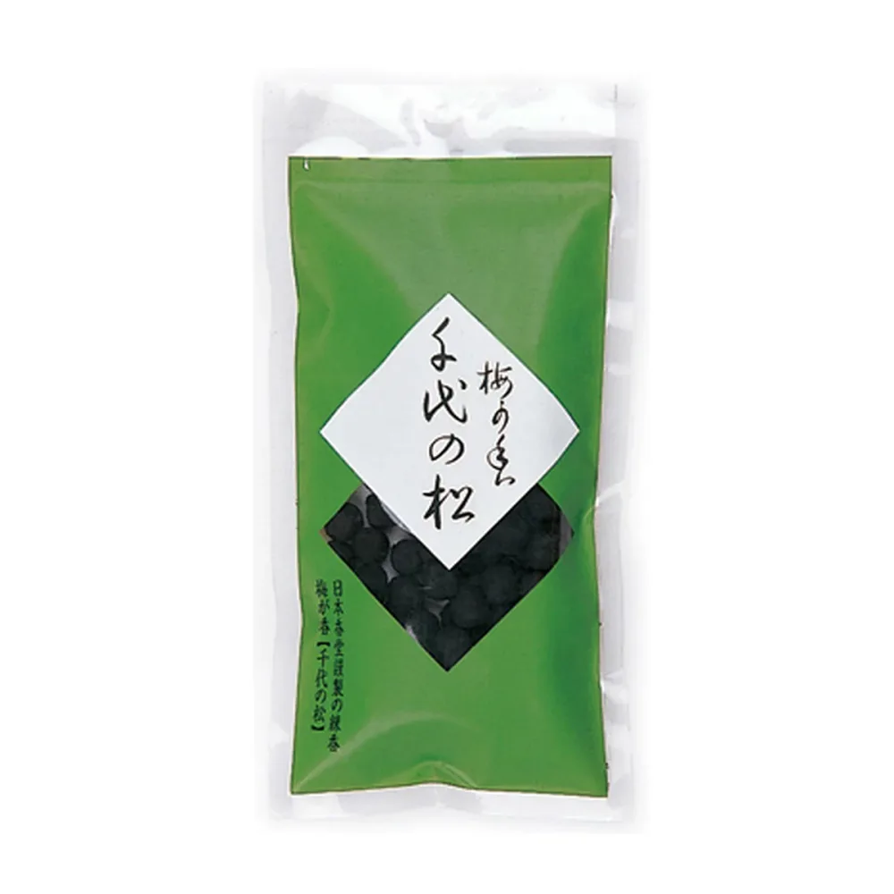 【送料込・まとめ買い×120個セット】日本香堂 練香 千代の松 透明袋入 約55g(約110個) 練香 ねりこう