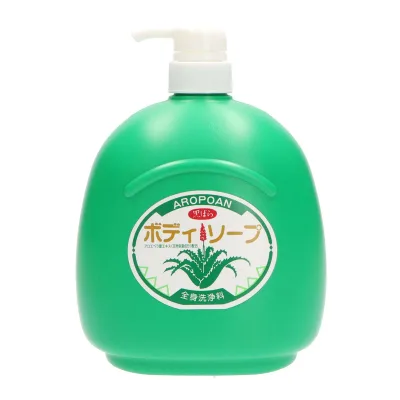 【送料込】黒ばら本舗 アロポアン ボディソープ 1200ml 全身洗浄料 1個