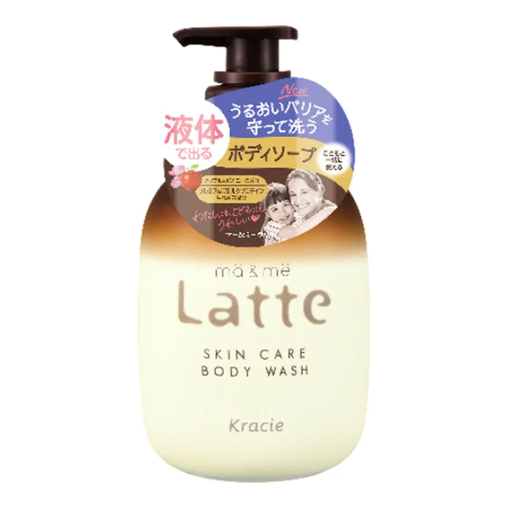 【送料込】クラシエホームプロダクツ マー&ミー Latte ボディソープ 490ml スキンケア ボディウォッシュ 液体タイプ 1個