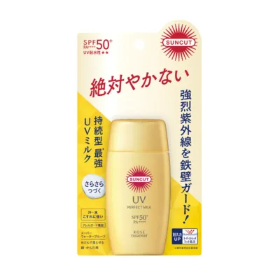 【送料込・まとめ買い×48個セット】コーセーコスメポート サンカットR パーフェクト UV ミルク 50ml SPF50+ PA++++