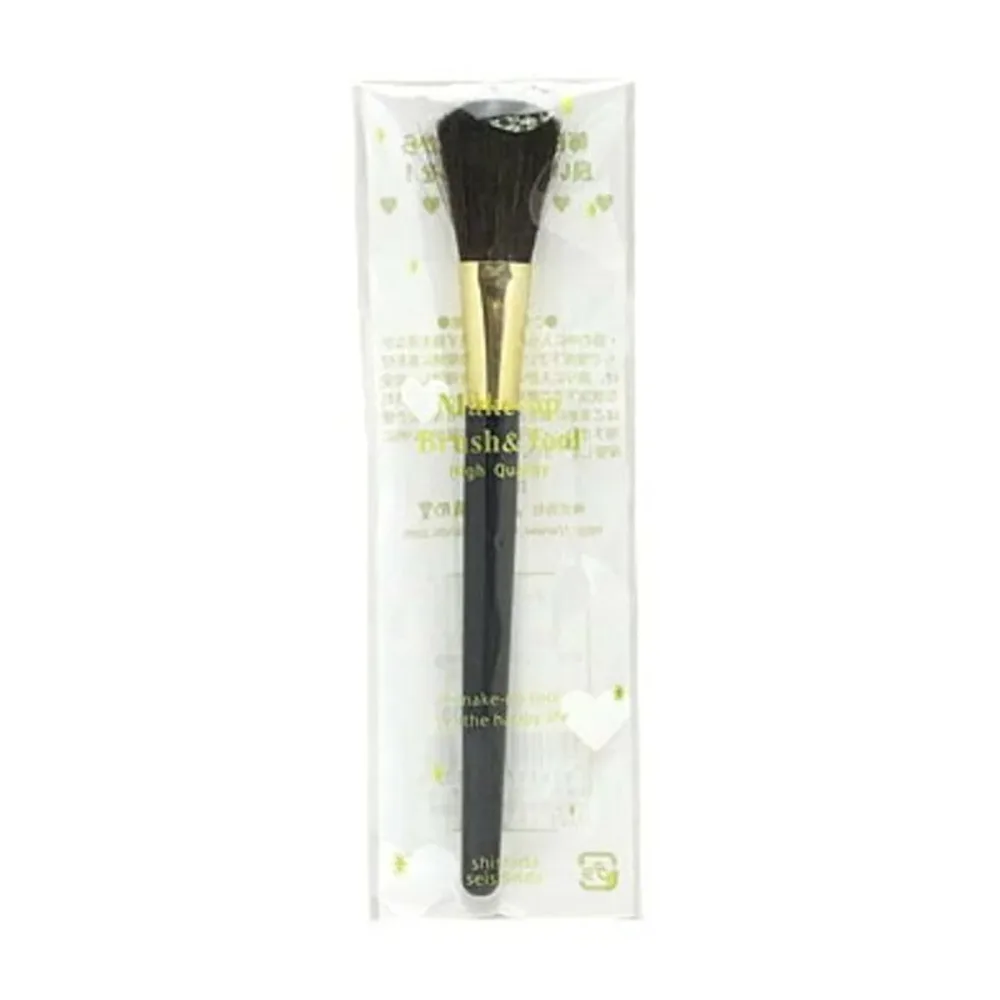 【×4個 送料込】志々田清心堂 チークブラシ MK-130 BK メイクブラシ