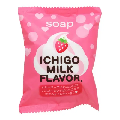 【×2個 配送おまかせ】ペリカン石鹸 プチベリィソープS いちごミルクの香り 80g